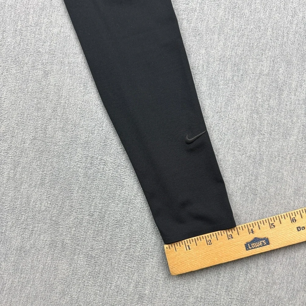 Nike Leggings Women Small Black Dri-FIT One Luxe Buckle Mid-Rise Skinny Gym Yoga